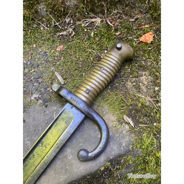 Sabre-ba�onnette Chassepot 1866.