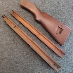 Bois complet crosse fusil r&egrave;glementaire Fran&ccedil;ais MAS 36 garde main et f&ucirc;t