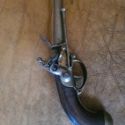 Pistolet silex 1777 1er mod&egrave;le complet