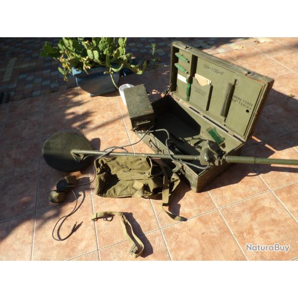 d�tecteur am�ricain mines US ARMY WW2 1944 d�barquement parachutiste GI Provence Ardennes Normandie