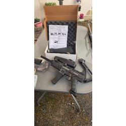 TIPPMANN X7 + ACCESSOIRES + CROSSE Commando Air-thru Buttstock