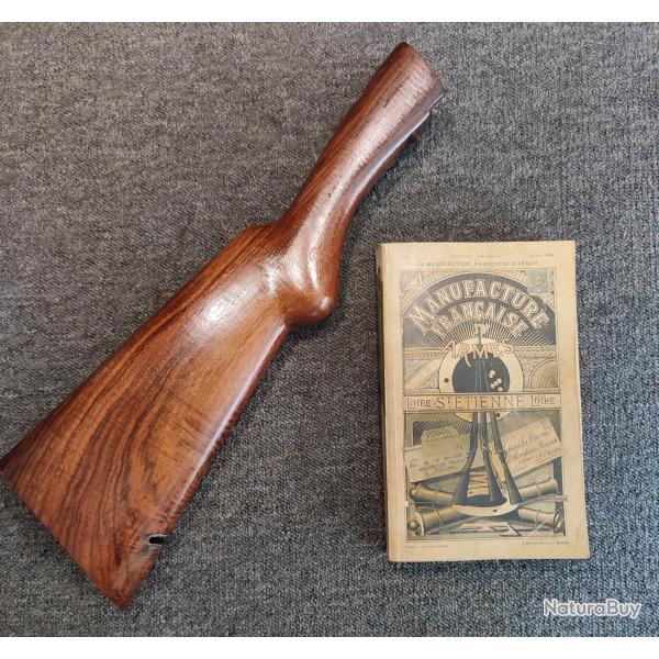 Rare crosse bois pour fusil Id�al de la Manufacture d'Armes et cycle de Saint Etienne