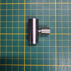 Manchon coupe sertissage douilles cartouches rechargement calibre 36/410