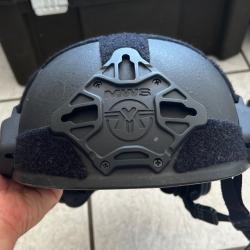 Casque PTS noir tr&egrave;s bon &eacute;tat