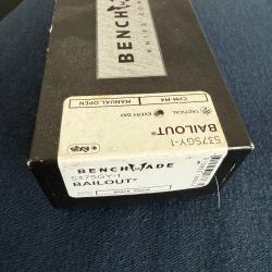 Benchmade Bailout CPM-M4 Partly Serrated