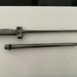 Ba&iuml;onnette fran&ccedil;aise Lebel raccourcie R35