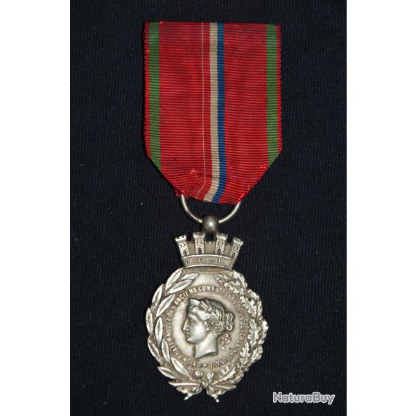 MEDAILLE UNION FRATERNELLE DES ANCIENS COMBATTANTS DE LA DEFENSE NATIONALE- GUERRE DE 1870/1871