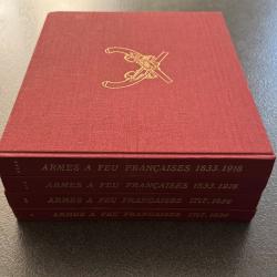 Arme &agrave; feu r&eacute;glementaire de Jean Boudriot collection compl&egrave;te en 4 volumes