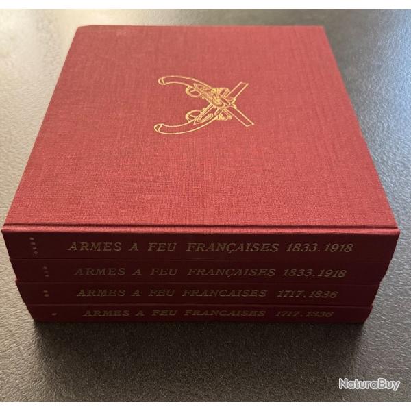 Arme � feu r�glementaire de Jean Boudriot collection compl�te en 4 volumes