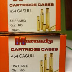 lot de 200 douilles en 454 CASULL