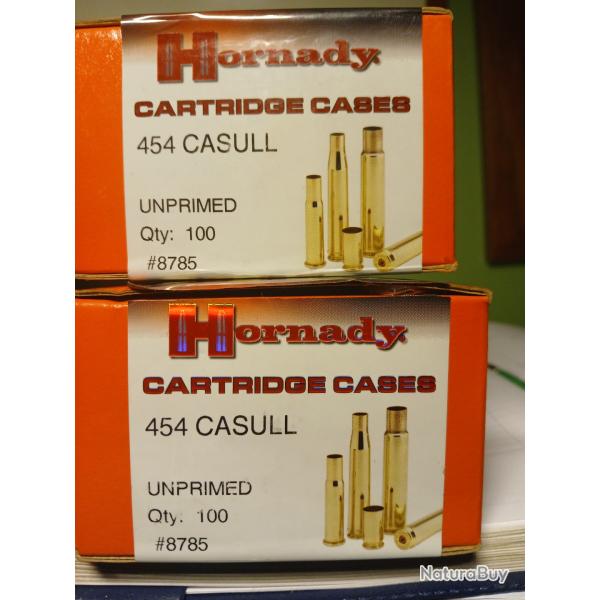 lot de 200 douilles en 454 CASULL