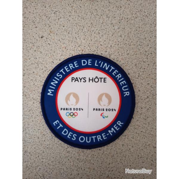 Rondache Minist�re de l'int�rieur/ JO 2024