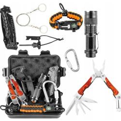 Kit de Survie professional NEO TOOLS Pack Tactique 8 en 1
