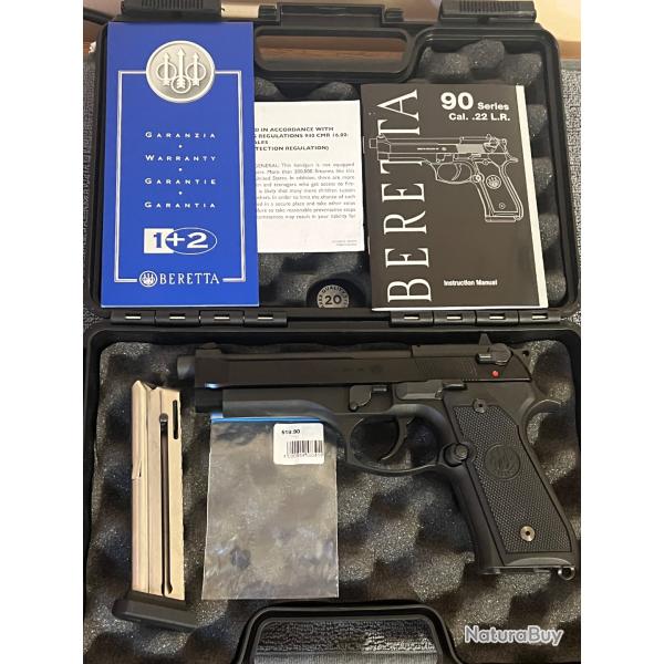 Beretta 92 FS 22lr - 15 coups - 2026