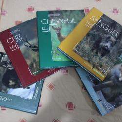 Ensemble de 5 livres faune sauvage grand gibier