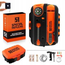 Kit de Survie Compact 27 en 1 JJH  Haute Visibilit&eacute; Oranje