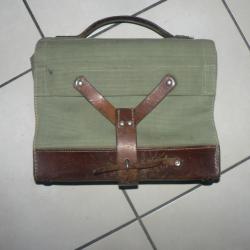 Sacoche toile cuir, Originale Suisse ww2