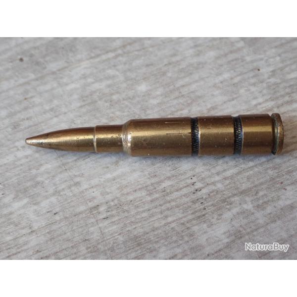 Rare cartouche de manipulation (2 bandes seulement) pour K11 ou K31 suisse. Calibre 7,5 mm