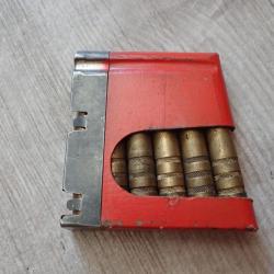Clip de chargement pour fusil Schmidt Rubin Suisse + 6 Cartouches manipulation mdle 1918