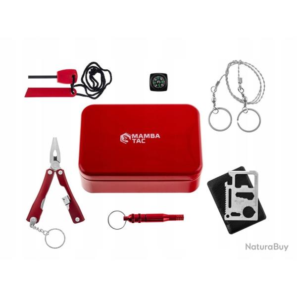 Kit de Survie Signalisation SOS  Mamba Tac SOS Survival Kit
