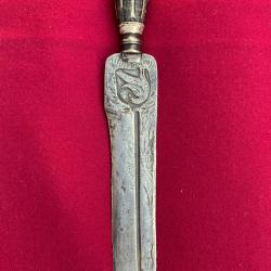 Ancienne dague de chasse. Italie 18&egrave;me-d&eacute;but 19 &egrave;me. Antique italian dagger.