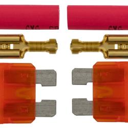 LOT DE 2 MINI FUSIBLES - GATE