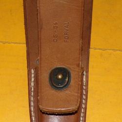 ETUI CUIR POUR SET D'OUTILLAGE CS-34 FRANCE MONTEUR DE LIGNE DES TRANSMISSIONS DE L'ARMEE TERRE