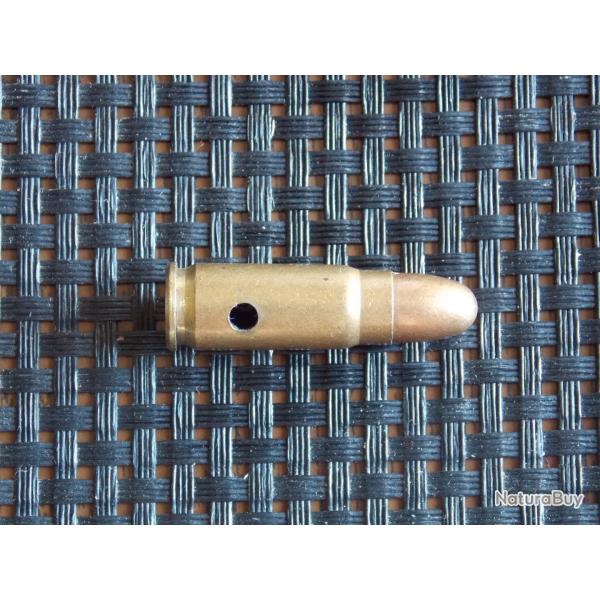 7.62X25 TOKAREV - ETUI LAITON -  BEAU Marquage : 11  51  + 1 �toile et 4 ronds