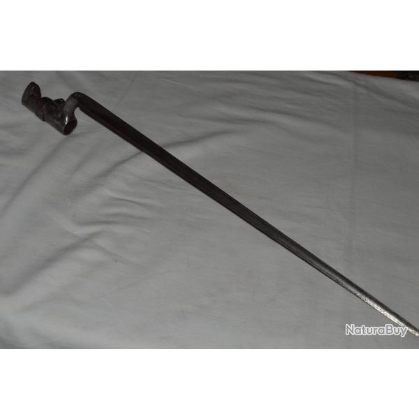 BAIONNETTE ALLEMANDE MODELE 1862-FUSIL DREYSE 1862-GUERRE 1870/1871-BAYONET DREYSE GEWEHR 1862