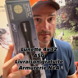 Lunette 4X32 RAIL 11mm STRIKE SYSTEMS ASG 