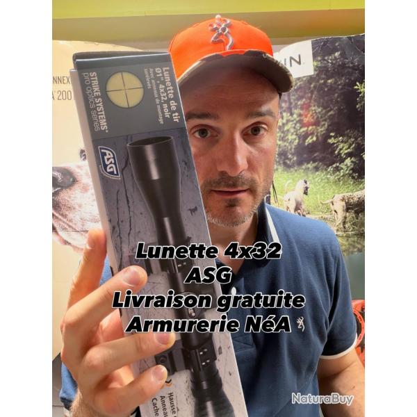 Lunette 4X32 RAIL 11mm STRIKE SYSTEMS ASG 