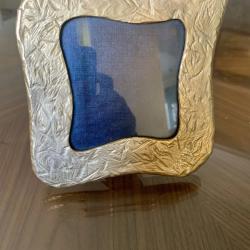 Cadre Photo M&eacute;tal ( Bronze Ou Laiton)  Dor&eacute; &Eacute;douard Rambaud - Mod&egrave;le Asym&eacute;trique