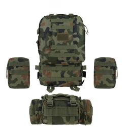 Sac &agrave; Dos Tactique Modulaire 3-en-1 Dominator Superpack 50L