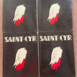 4 revues Saint CYR 1953 1954