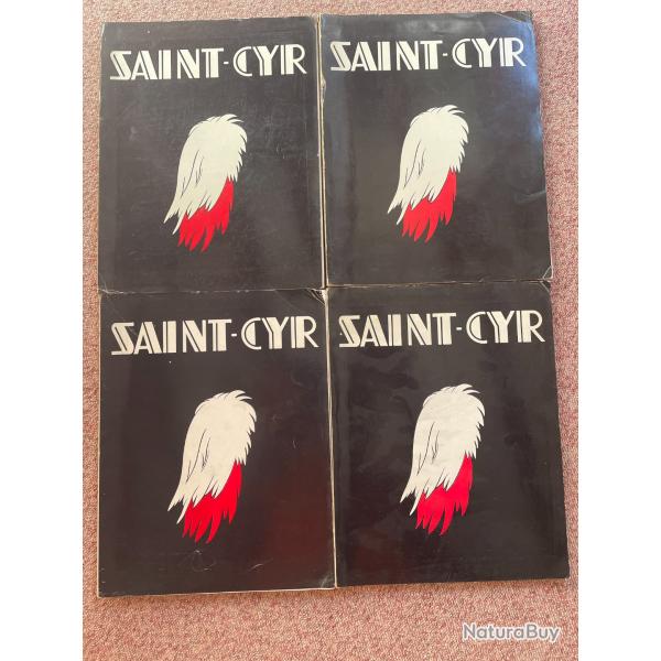 4 revues Saint CYR 1953 1954