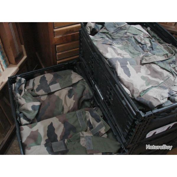lot de 10 vestes treillis FELIN