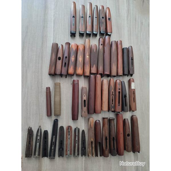 Devants bois et longuesse pour diff�rents fusils vente � l'unit�