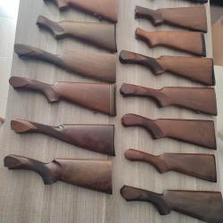Crosse bois pour fusils superpos&eacute;s juxtapos&eacute;s et semi automatique