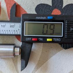 Matrice pour mesurer les bourrelets cal 22 LR