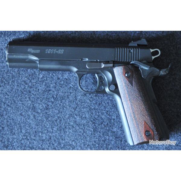 Pistolet Sig-Sauer 1911-22 cal.22LR avec chargeurs et holster