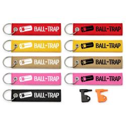 T&eacute;moin de chambre vide Ball-Trap - Cartouche - Drapeau s&eacute;curit&eacute; tir porte-cl&eacute;s