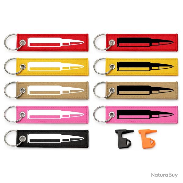 T�moin de chambre vide Cartouche - Porte-cl�s flamme humour tir