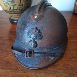 Casque adrian infanterie 1er type infanterie ww1