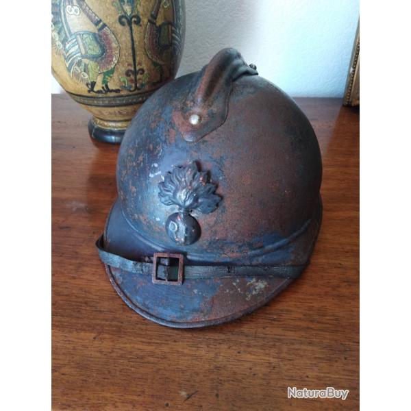 Casque adrian infanterie 1er type infanterie ww1