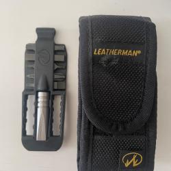 Leatherman : kit porte embouts + &eacute;tui