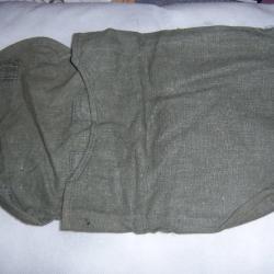 housse vide  pour  CAPE  ANTI GAZ se fixe sur le  masque a gaz  2ww original Normandie x