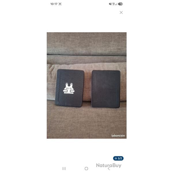 Plaques balistique lat�rale NIJ4 Stand Alone