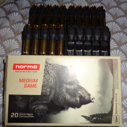 une  boite de 15 cartouches de marque norma en 280 remington