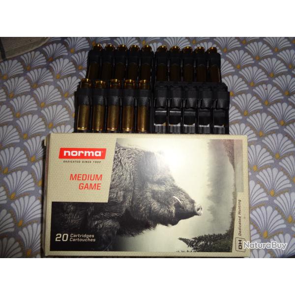 une  boite de 15 cartouches de marque norma en 280 remington