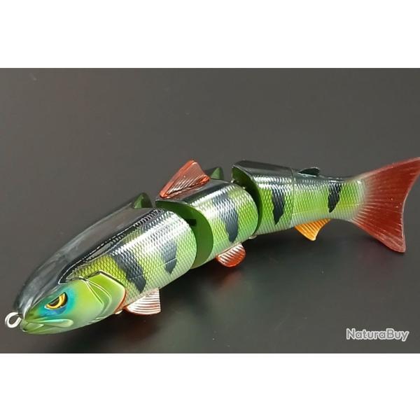 Leurre SPRO BBZ Green Perch 6" Slow sink coloris exclusif